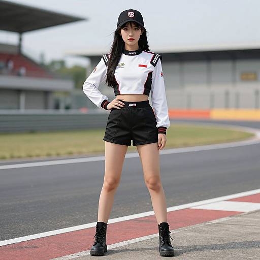 Race Car Driver Girl Costume