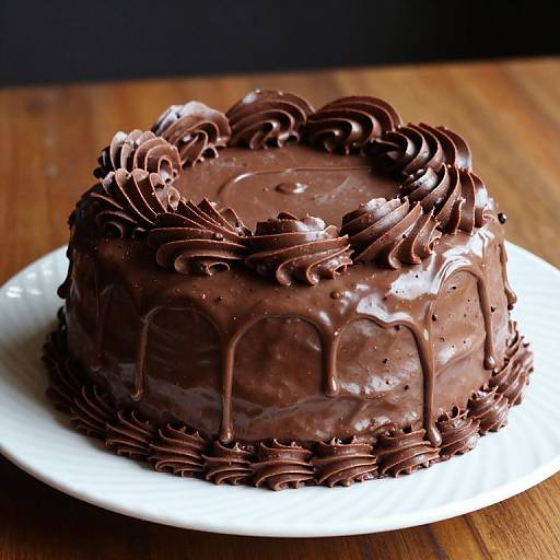 Chocolate Cloud Cake Delight