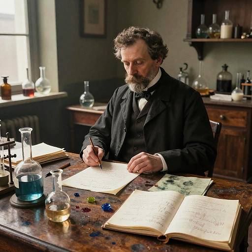 Early 20th Century Chemist's Room