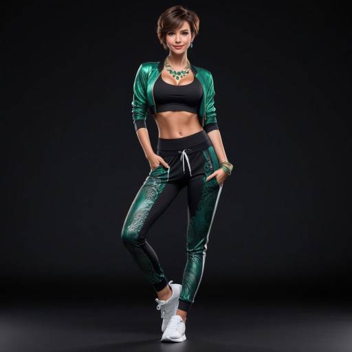 Mischievous Brunette in Yoga Pants Mischievous Brunette in Yoga Pants