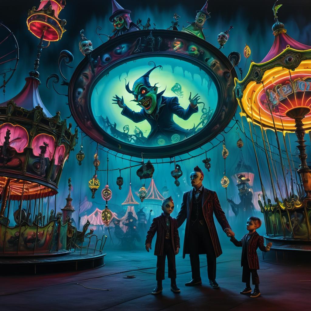 Nightmare Carnival: A Surreal Masterpiece