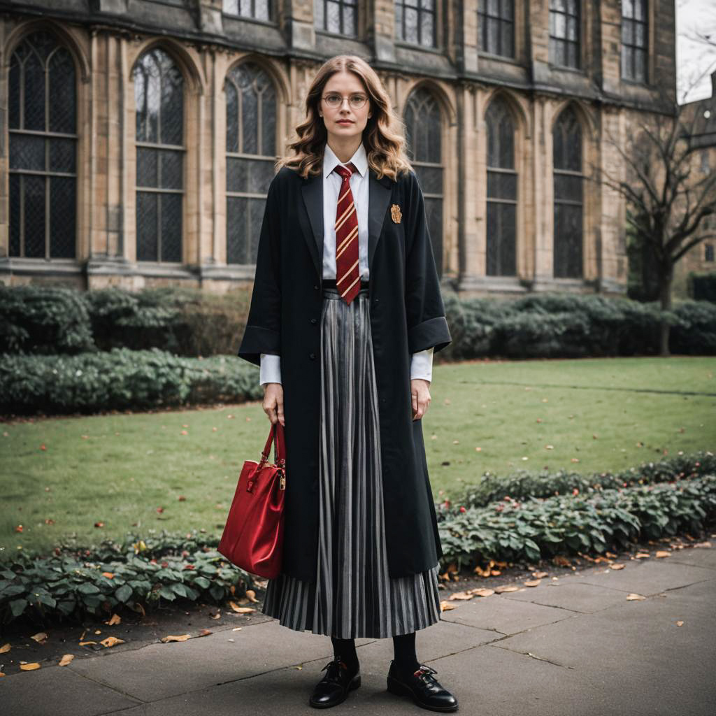 Elegant Harry Potter Inspired Fashion Look