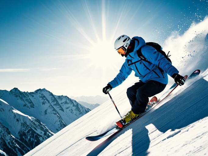 Sunny Snowboarding Adventure Wallpaper