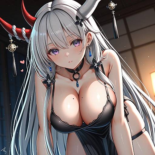 Illustration of Hakuryuu (azur lane), azur lane in the style of Mabanna