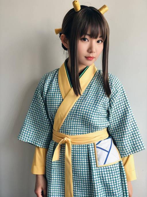 Woman in Tashigi Cosplay Costume