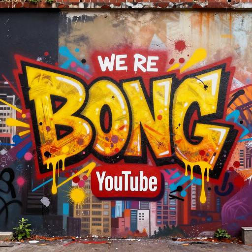 Urban Graffiti Motivational YouTube Banner