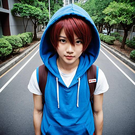 Cosplay photo of amamiya hibiya. Costume clothes