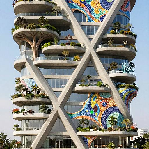 Eco-Friendly Visionary Skyscraper Design