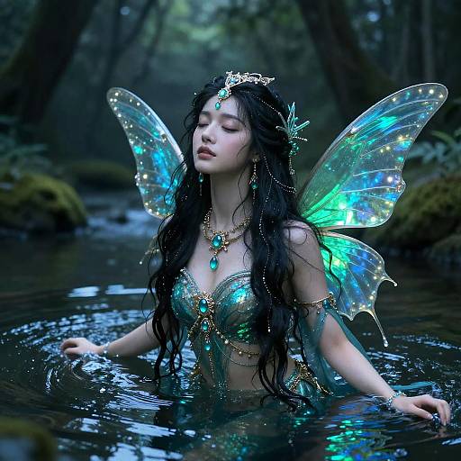 Mystical Water Nymph Nerissa Enchanted