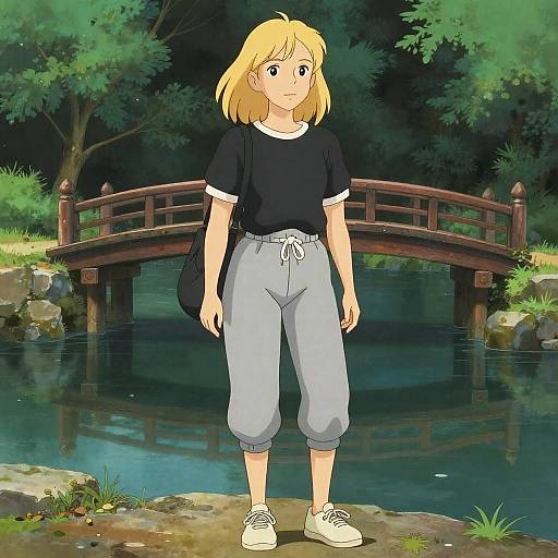 Svelte Woman by Serene Temple Bridge