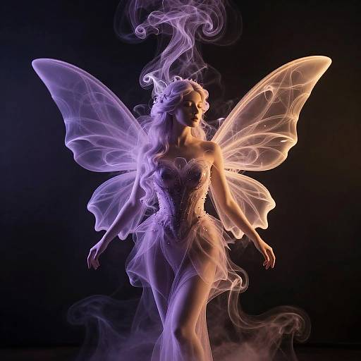 Lavender Smoke Fairy Queen