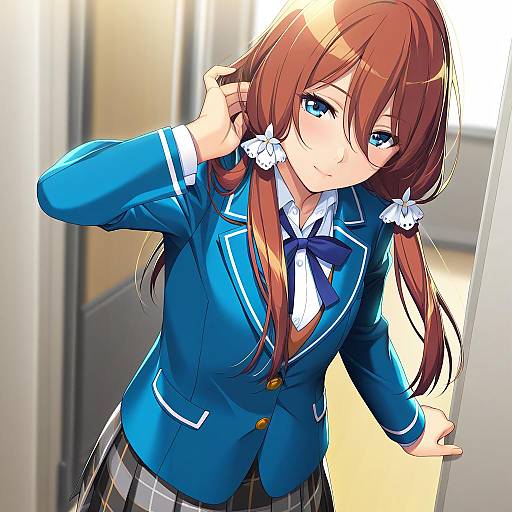 Illustration of Anzu (ensemble stars!), ensemble stars! in the style of Ino (magloid)