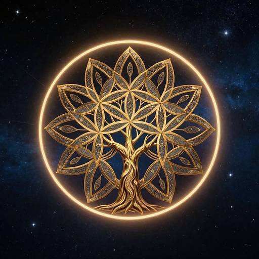 Sacred Cosmic Tree of Life