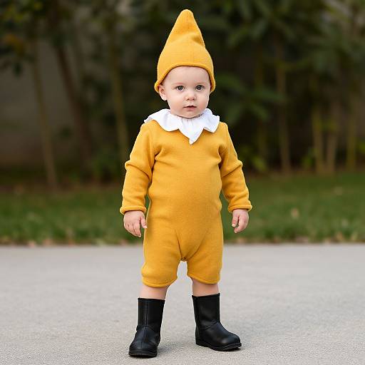 Infant in Dopey Dwarf Costume