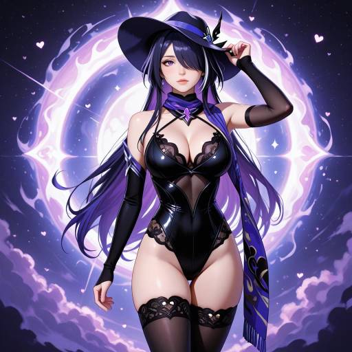 Ethereal Cowgirl in Mystical Portal