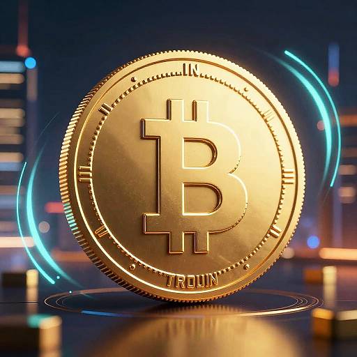 Troncoin Pixel to Neon Crypto Token