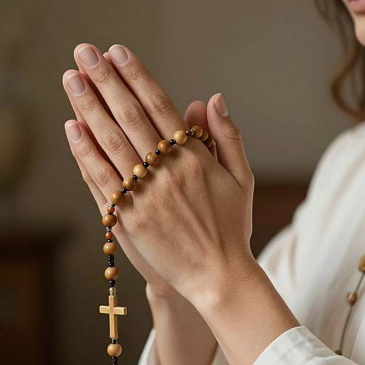 Serene Prayer with Rosary Connection