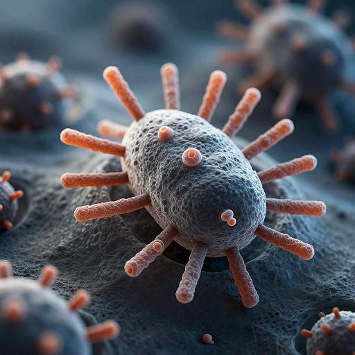 Photorealistic Bacterial Pili Visualization