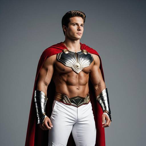 Realistic Apollo Costume Male Portrait