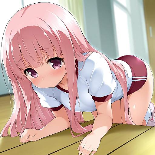 Illustration of Hakamada hinata, rou-kyuu-bu! in the style of Terazip