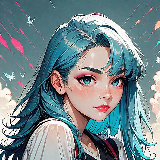 Young Namaariscore with Volumetric Lighting