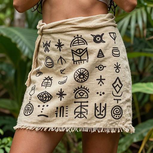 Detailed Female Loincloth in Jungle