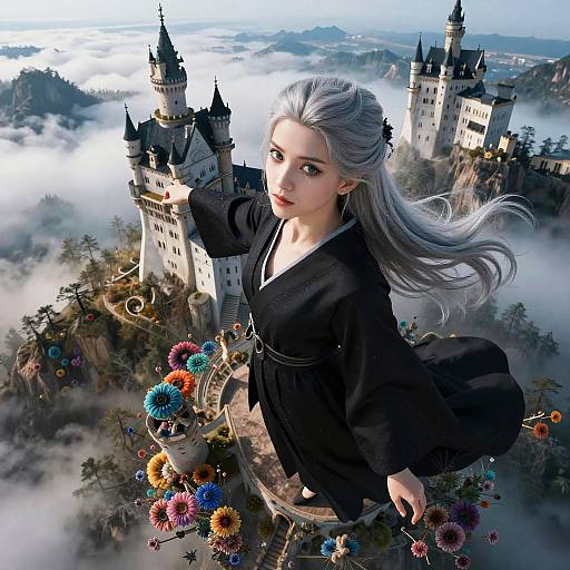 Majestic Castle: The Queen in the Sky