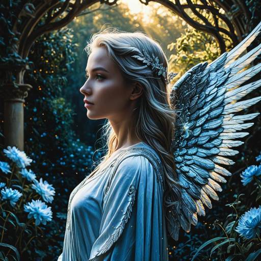 Celestial Angel in Mythical Sanctuary Celestial Angel in Mythical Sanctuary