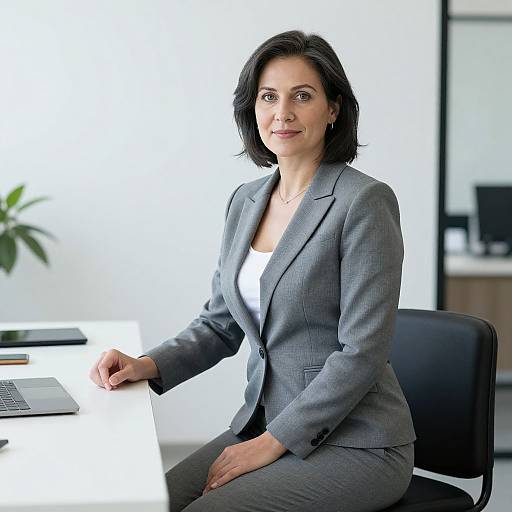 Professional Woman in Modern Office