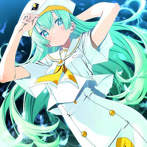 Illustration of Alice carroll, aria (manga) in the style of Sakuya tsuitachi