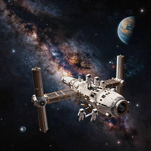 Ethereal Space Opera Station EVA Adventure