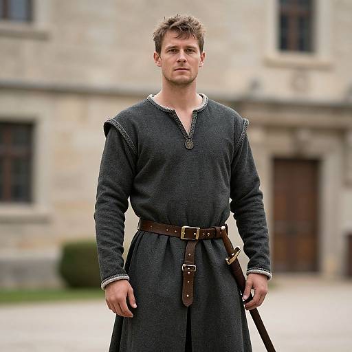 Medieval Male Costume Portrait