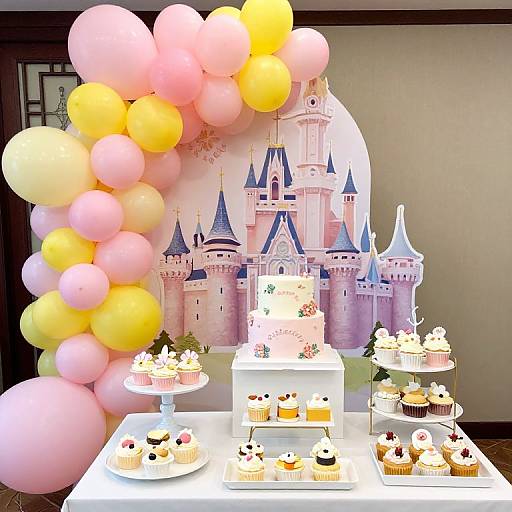 Vibrant Pink Birthday Party Setup