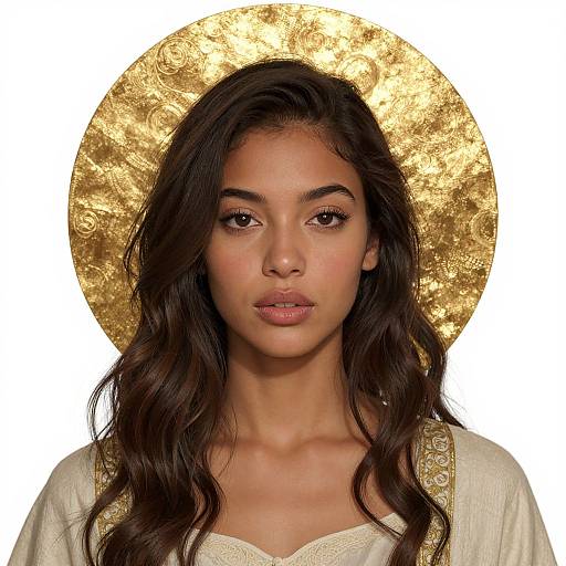 Stunning POC Woman Divine Portrait