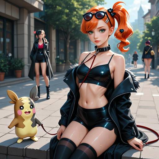 Adventurous Morpeko Girls in Outdoors