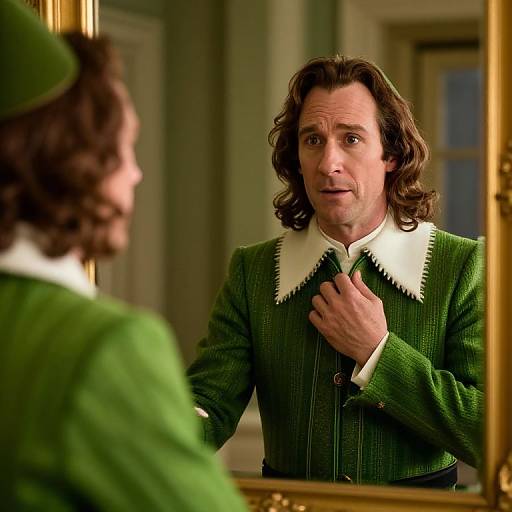 Confused Elf Owen Wilson Portrait