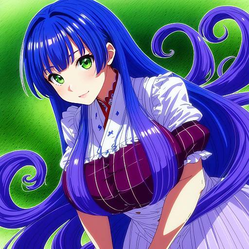 Illustration of Asama tomo, kyoukaisenjou no horizon in the style of Ayasaka