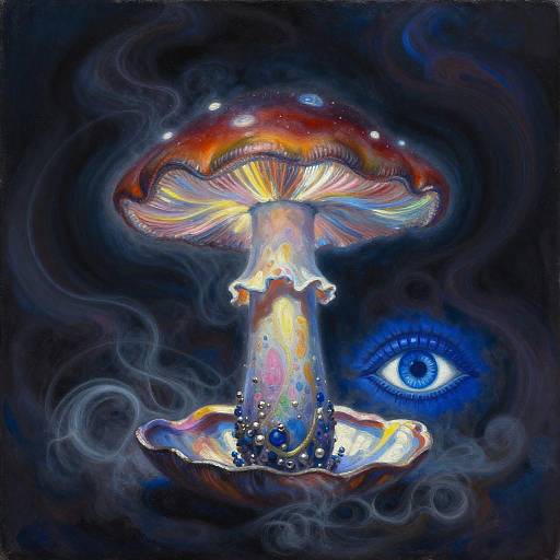 Mystical Nuit Tribute in Rothko Style