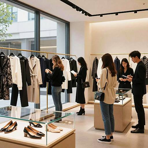 Upscale Boutique Shopping Experience