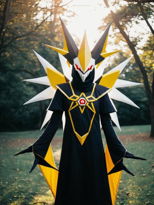 Realistic Necrozma Cosplay Photography
