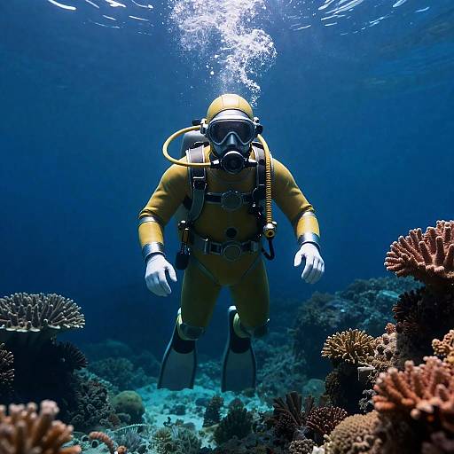 Jules Verne Steam-Powered Diving Suit