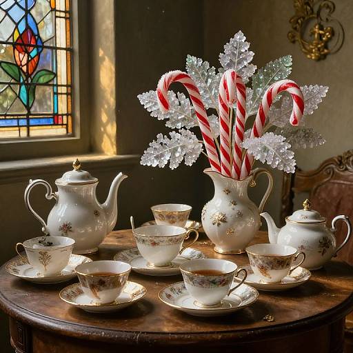 Whimsical Dutch Golden Age Tea Party
