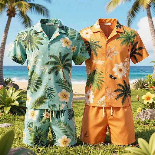 Tropical Hawaii Outfit Fusion