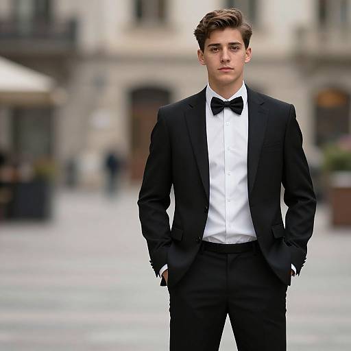 Elegant Formal Male Portrait