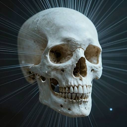Ethereal Skull of Life and Death