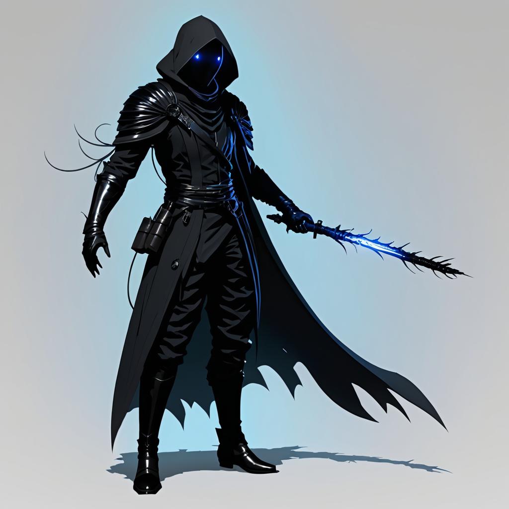 Shadowy Assassin with Leech Entity Design