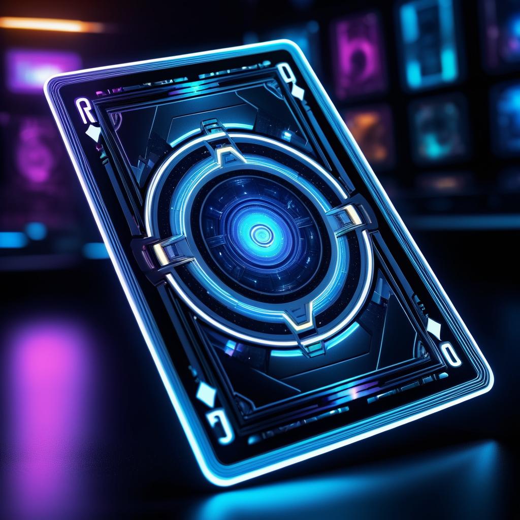 Ultra-Realistic Sci-Fi HDRI Playing Cards