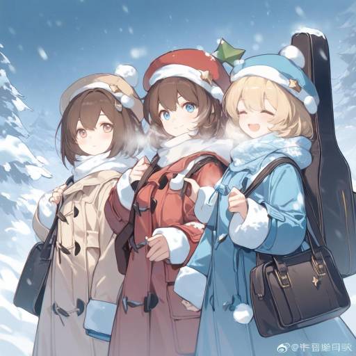 Sisters in Snow: Musical Reunion