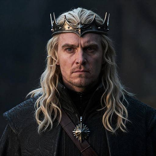 Orc Lord Costume Close-Up Portrait