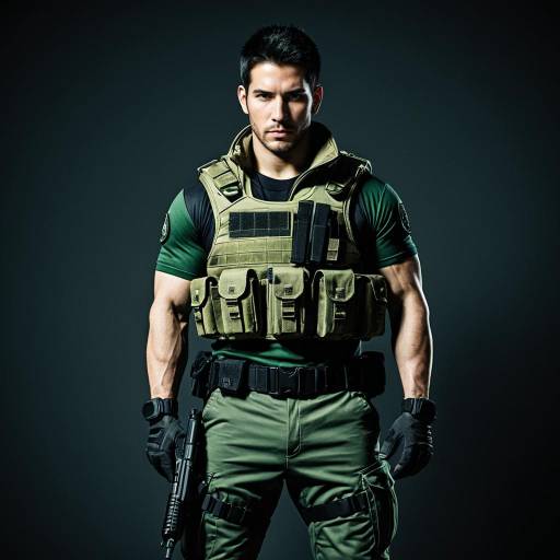 Chris Redfield Tactical Cosplay Outfit